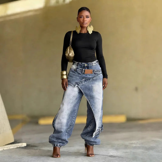 Chic Tassel Denim Jeans